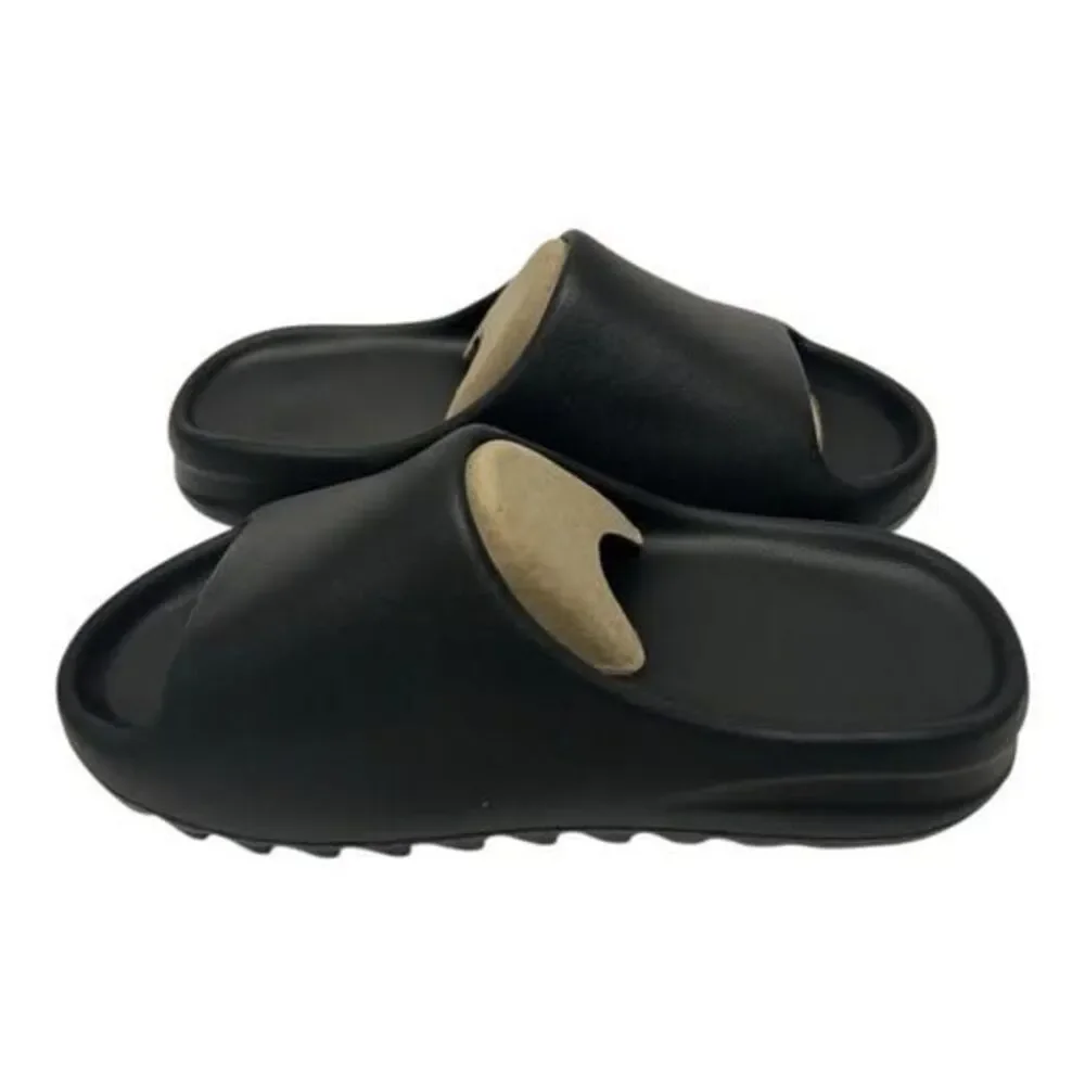 Yeezy Slides YS-01 Black US Ship Same Day Fast! Size 10